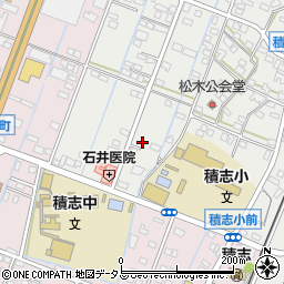 静岡県浜松市中央区積志町1644周辺の地図