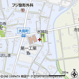 静岡県浜松市中央区大島町962周辺の地図