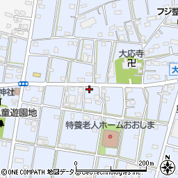 静岡県浜松市中央区大島町845周辺の地図