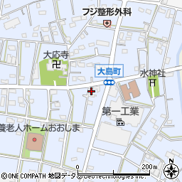 静岡県浜松市中央区大島町954周辺の地図