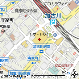 兵庫県加古川市加古川町篠原町21周辺の地図