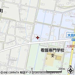 静岡県浜松市中央区大島町1614周辺の地図