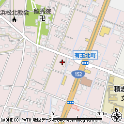 静岡県浜松市中央区有玉北町821周辺の地図