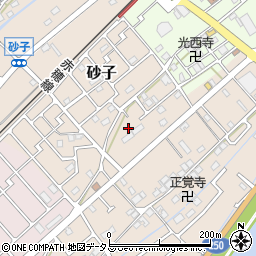 兵庫県赤穂市砂子周辺の地図