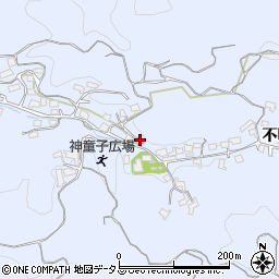 神童子公民館周辺の地図