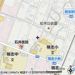 静岡県浜松市中央区積志町1638周辺の地図