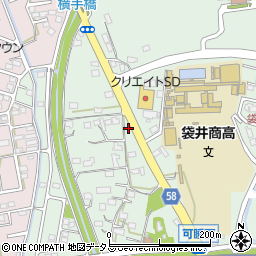 静岡県袋井市久能2317周辺の地図