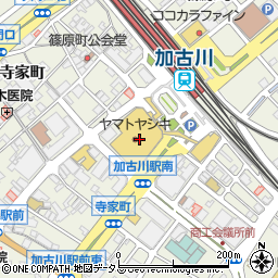 リサイクルキング加古川店周辺の地図