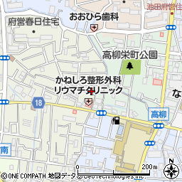 大阪府寝屋川市春日町16-1周辺の地図