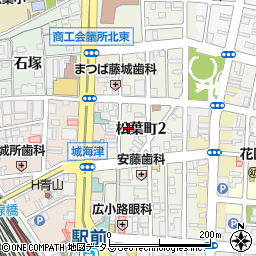 ユーフォリア松葉本店周辺の地図
