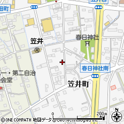 静岡県浜松市中央区笠井町1313周辺の地図