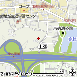 静岡県掛川市上張129周辺の地図