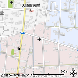静岡県浜松市中央区恒武町662周辺の地図