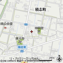 静岡県浜松市中央区積志町1067周辺の地図