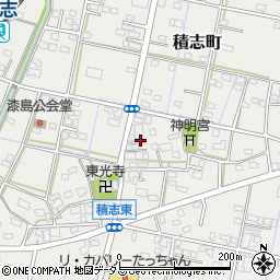 静岡県浜松市中央区積志町1079周辺の地図