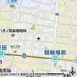 愛知県豊橋市上地町121周辺の地図