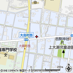 静岡県浜松市中央区大島町1447周辺の地図