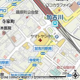 加古川ヤマトヤシキ周辺の地図