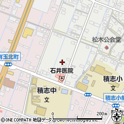 静岡県浜松市中央区積志町1656周辺の地図