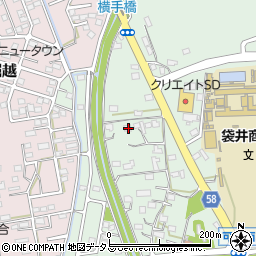 静岡県袋井市久能2237周辺の地図