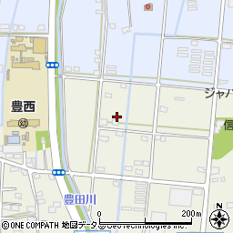 静岡県浜松市中央区豊西町973周辺の地図