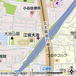 江坂ハイムタケダ８周辺の地図