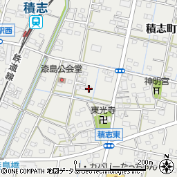 静岡県浜松市中央区積志町1093周辺の地図