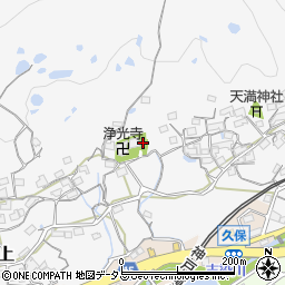 衆宝山　浄光寺周辺の地図