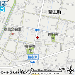 静岡県浜松市中央区積志町1078周辺の地図