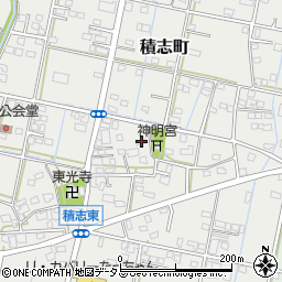 静岡県浜松市中央区積志町1070周辺の地図