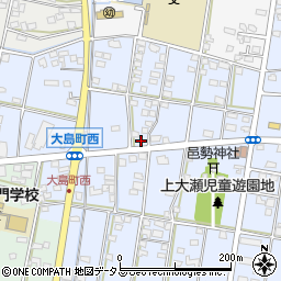 静岡県浜松市中央区大島町1378周辺の地図