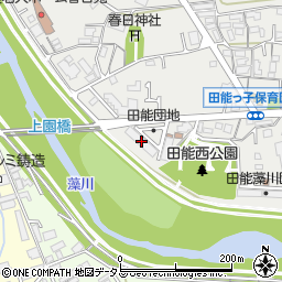 尼崎田能住宅２号棟周辺の地図