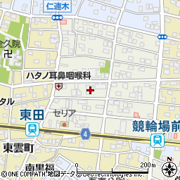 愛知県豊橋市上地町24周辺の地図