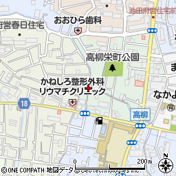 大阪府寝屋川市春日町16-14周辺の地図