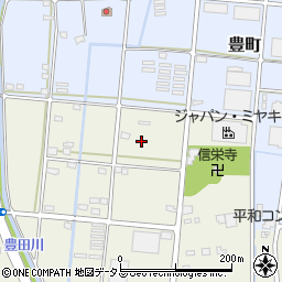 静岡県浜松市中央区豊西町962周辺の地図