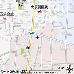 静岡県浜松市中央区恒武町528周辺の地図