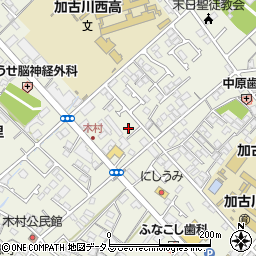 兵庫県加古川市加古川町本町85周辺の地図