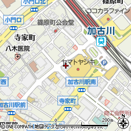 海鮮居酒屋 しまたに 加古川駅前店周辺の地図
