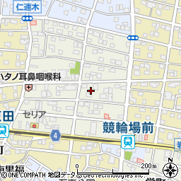 愛知県豊橋市上地町118周辺の地図