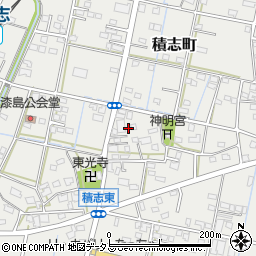 静岡県浜松市中央区積志町1075周辺の地図