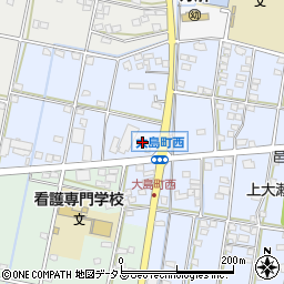 静岡県浜松市中央区大島町1535周辺の地図