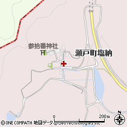 岡山県岡山市東区瀬戸町塩納1407周辺の地図
