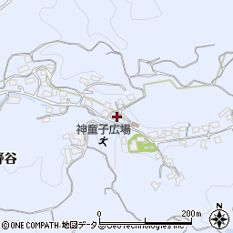 京都府木津川市山城町神童子不晴谷116周辺の地図