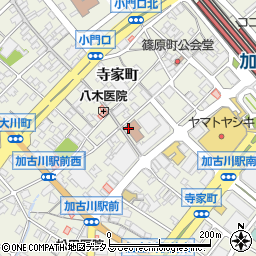 あけぼの薬局　加古川駅前店周辺の地図