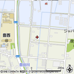静岡県浜松市中央区豊西町974周辺の地図
