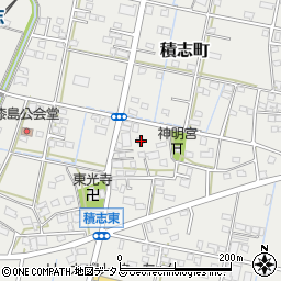 静岡県浜松市中央区積志町1074周辺の地図
