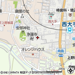 三重県伊賀市上野西大手町3901周辺の地図