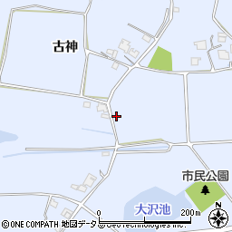 兵庫県神戸市西区神出町古神549周辺の地図