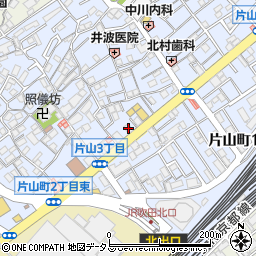 翔吉野吹田周辺の地図