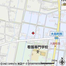 静岡県浜松市中央区大島町1609周辺の地図